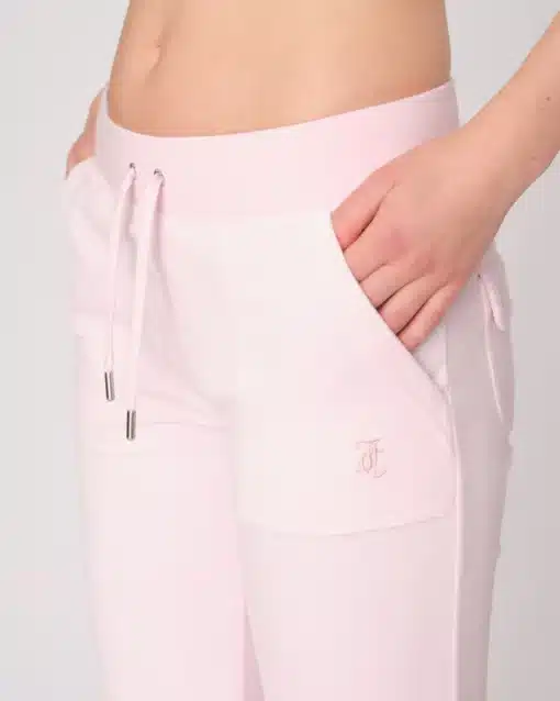 Juicy Couture Classic Velour Del Ray Pocket Pant Cherry Blossom