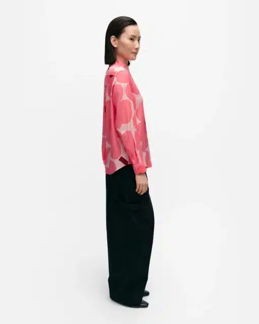 Marimekko Maija Unikko Silk Shirt