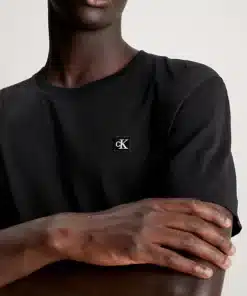 Calvin Klein Cotton Badge T-Shirt Black