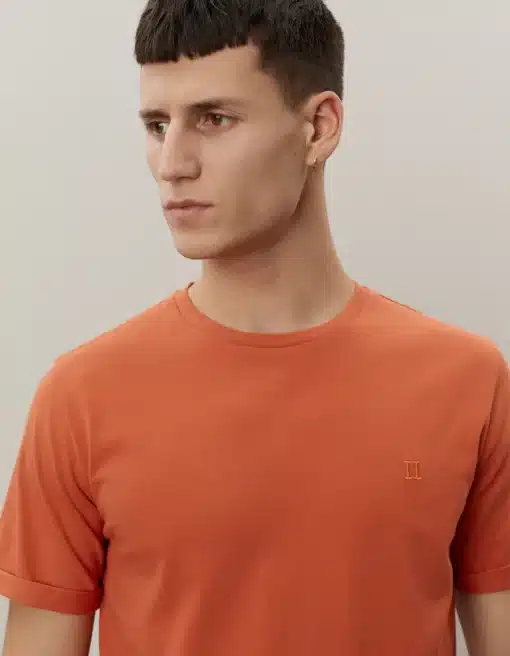 Les Deux Nørregaard T-Shirt Court Orange