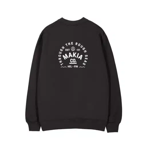 Makia Ferry Sweatshirt Black