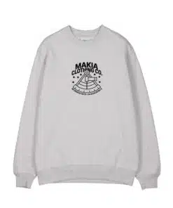 Makia Sextant Sweatshirt Light Grey