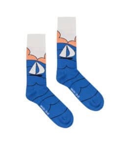 Makia Sailaway Socks Blue