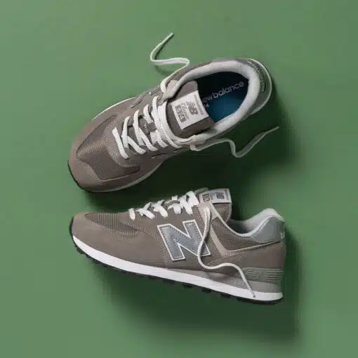 New Balance 574 Core Grey With White