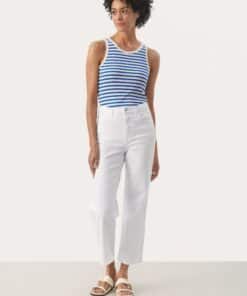 Part Two Judy Jeans Bright White