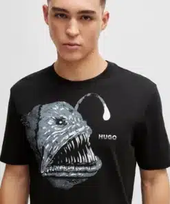 Hugo Dibeach T-shirt Black