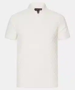 Oscar Jacobson Mirza Short Sleeve Poloshirt White