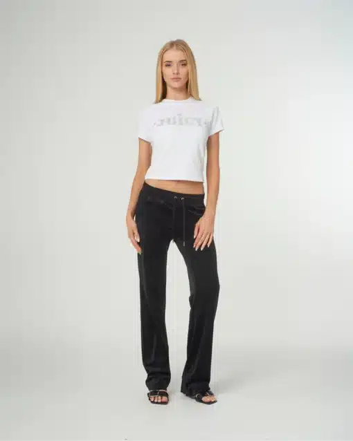 Juicy Couture Ryder Rodeo Fitted T-Shirt White