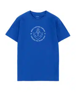 Makia Hook T-shirt Blue