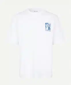 Samsøe Samsøe Sawind Uni T-shirt White Earth Beat
