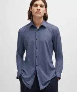 Hugo Kenno Shirt Dark Blue