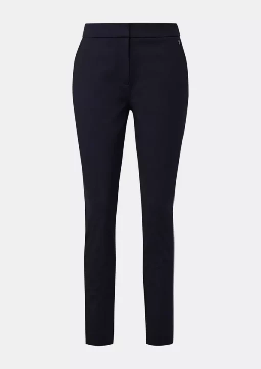 Comma, Slim Fit Trousers Navy