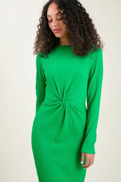Dry Lake Flirty Dress Green