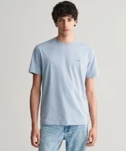 Gant Shield SS T-shirt Dove Blue