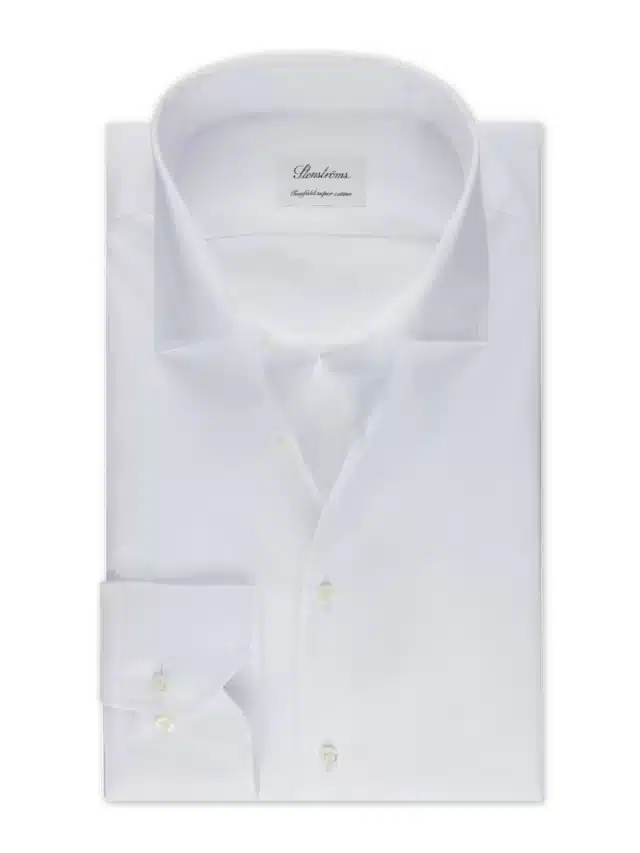 Stenströms Shirt Fitted Body White