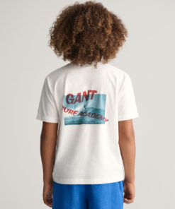 Gant Teens Surfers Relax T-shirt White