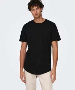 Only & Sons Matt Longy T-shirt Black