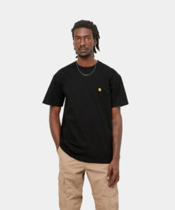 Carhartt WIP S/S Chase T-Shirt Black/Gold