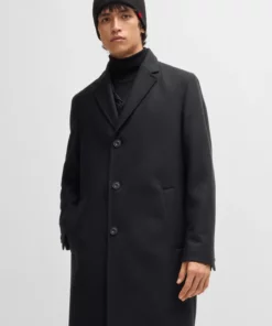 Hugo Malte Coat Black