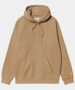 Carhartt WIP Hooded Chase Sweat Peanut/Gold