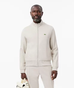 Lacoste Paris Pique Track Jacket Grey