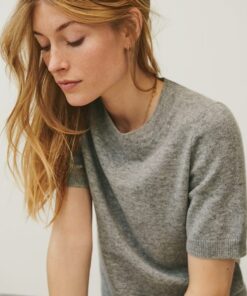 Part Two Everlotta Cashmere Pullover Grey Melange