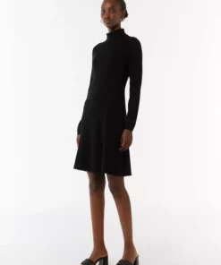 Comma, Knit Dress Black