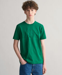 Gant Teens Tonal Shield T-shirt Wild Green