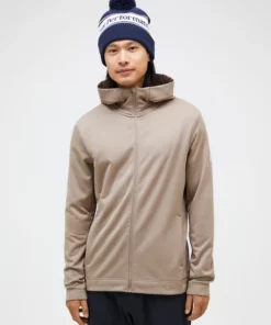 Peak Performance Rider Tech Zip Hood Men Avid Beige