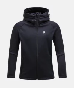 Peak Performance Rider Zip Hood Junior Black