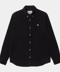 Carhartt WIP L/S Madison Cord Shirt Black