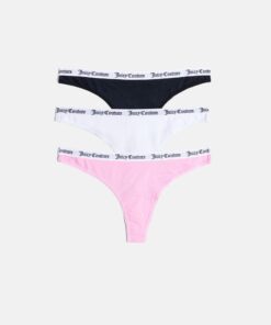 Juicy Couture Dana Cotton Thong 3-Pack